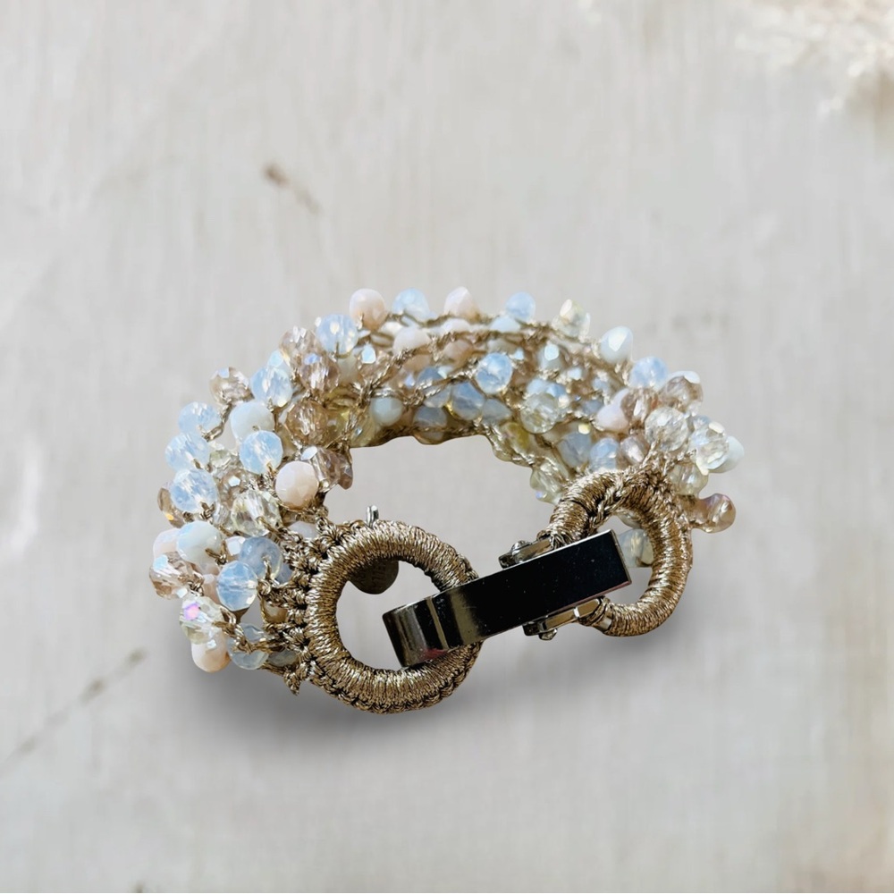 Stella & Ruby Bruno Beaded Crochet Bracelet